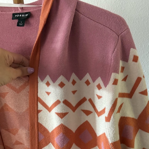 Torrid Everyday Plush Anorak Hooded Cinched Waist Sweater - Picture 8 of 13